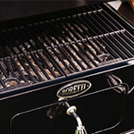 Boretti houtskoolbarbecue